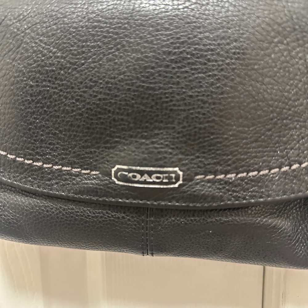 Coach Black Leather Clutch - Picture 6 of 6